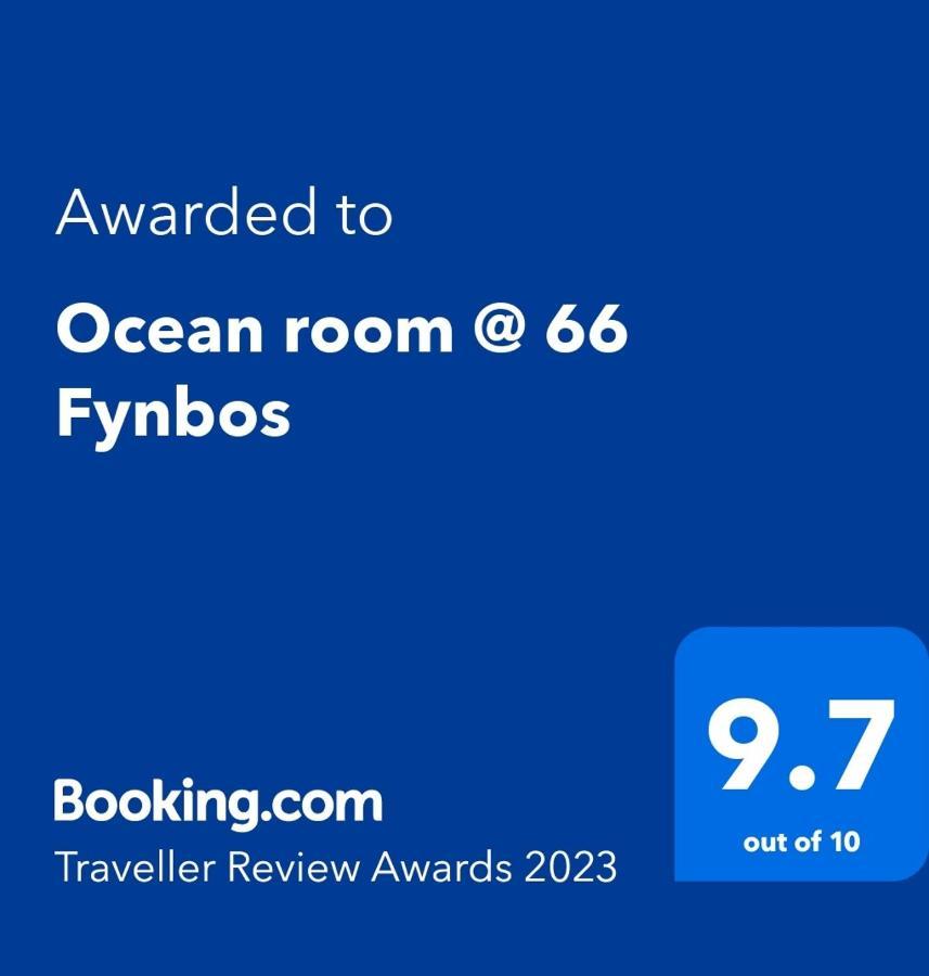Ocean Room @ 66 Fynbos モーセル・ベイ エクステリア 写真